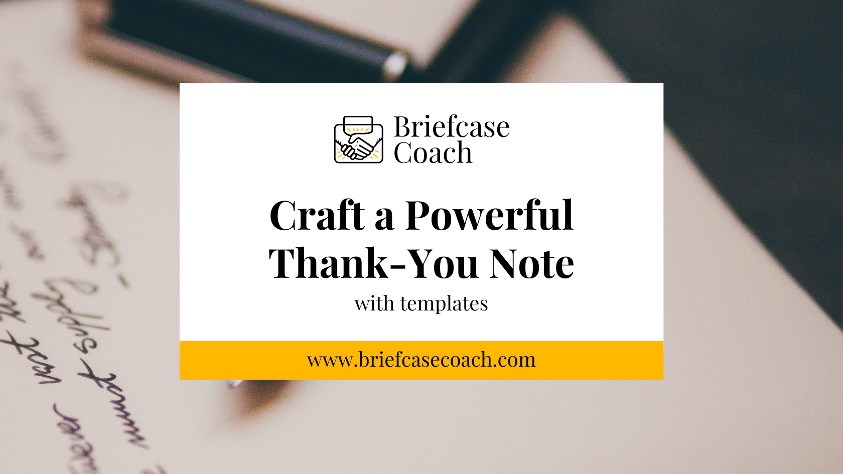Power of a Thank-You Note in the Job Search