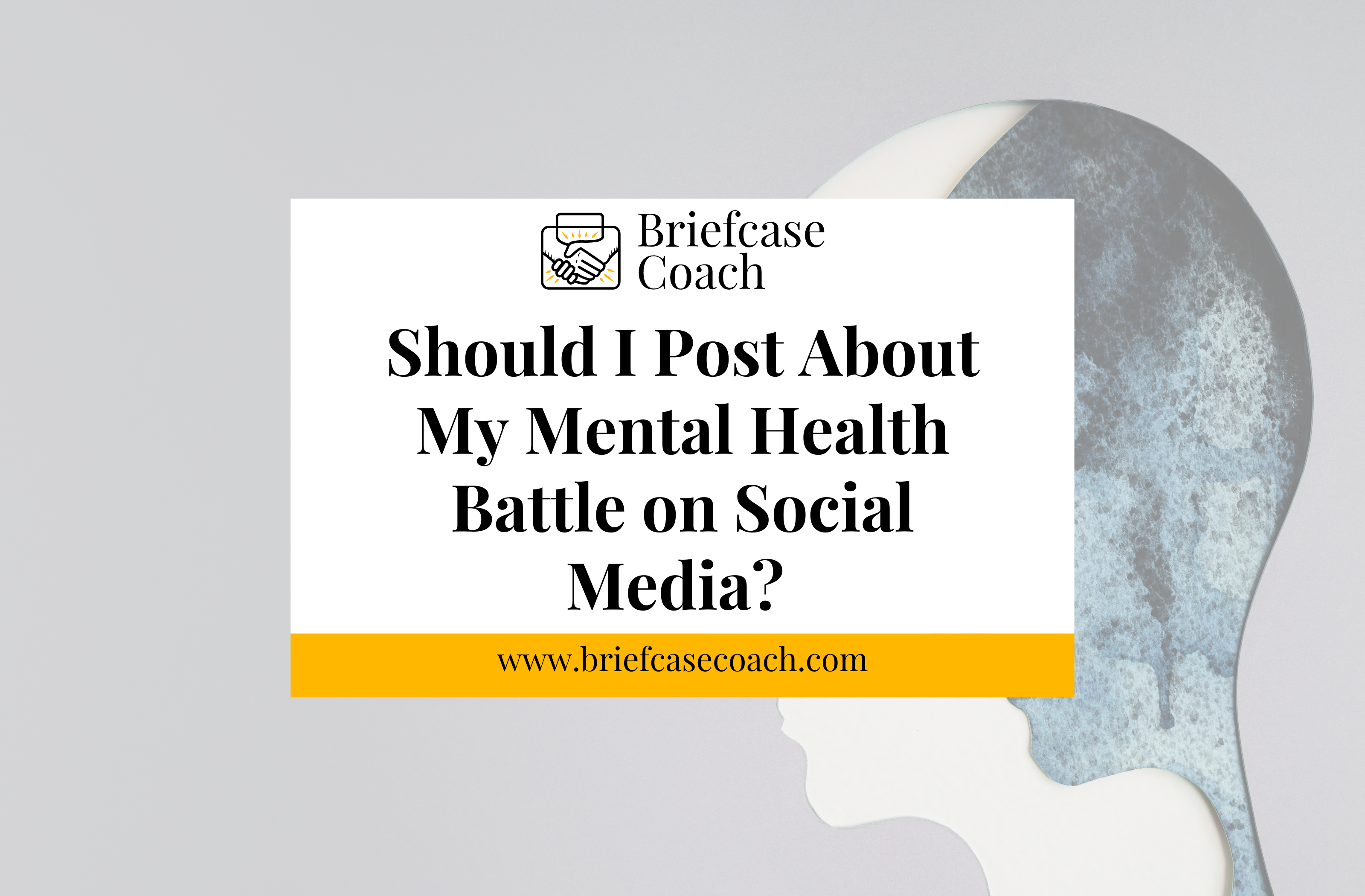Should I Post About My Mental Health Battle on Social Media?