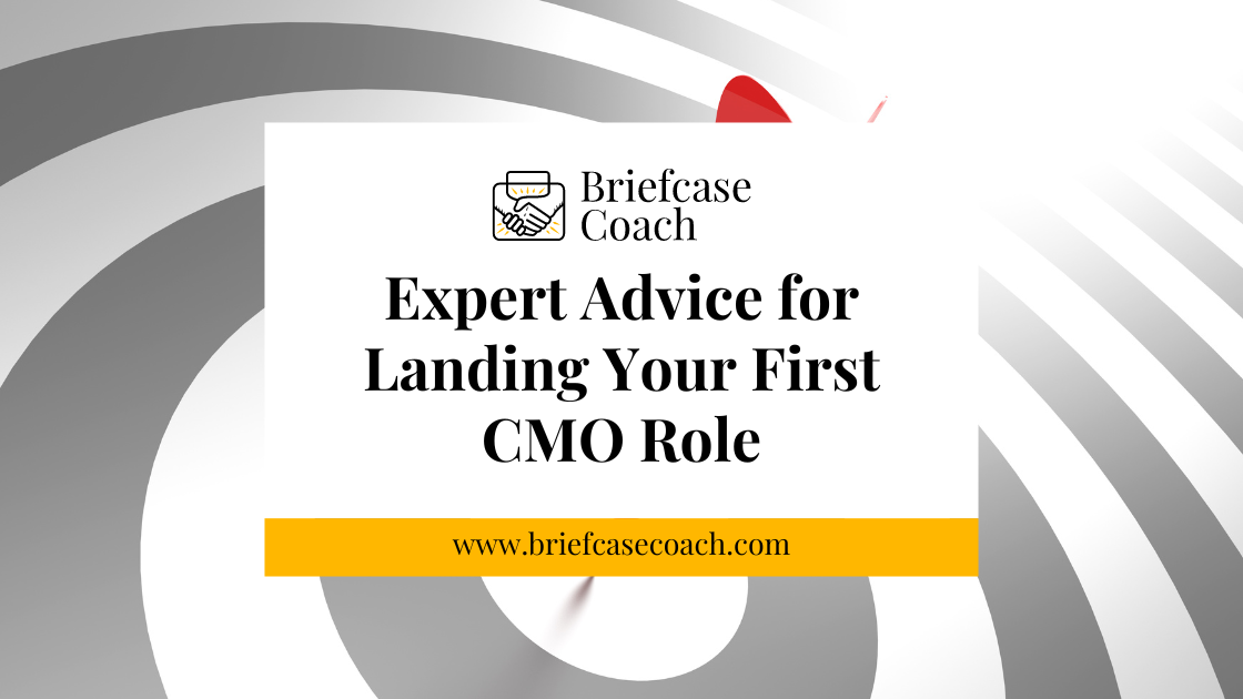 land first CMO job, chief marketing officer, CMO job search