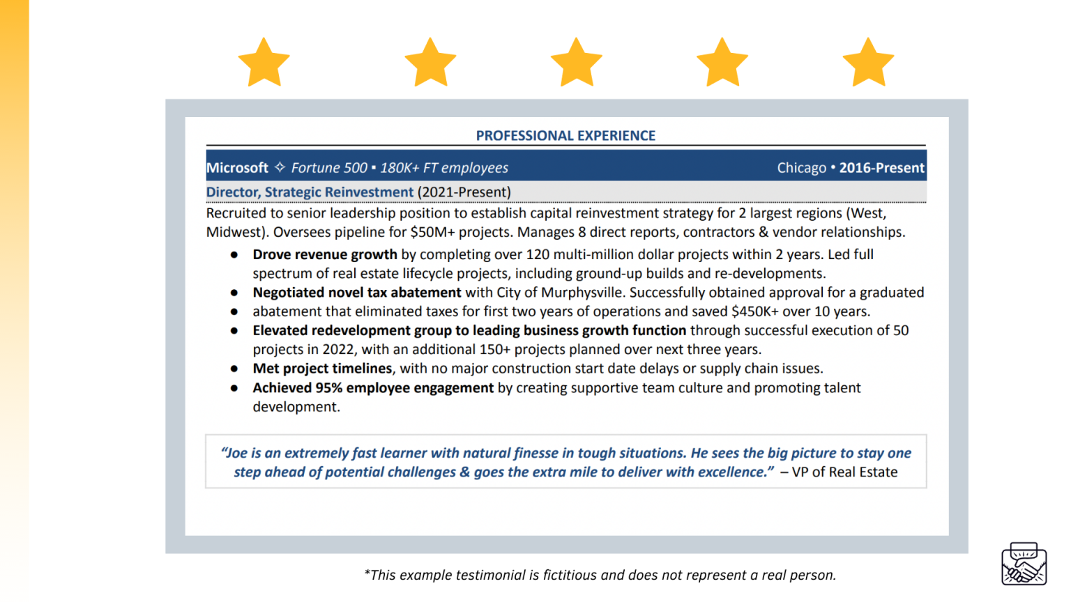 Enhance Your Resume with Testimonials Briefcase Coach