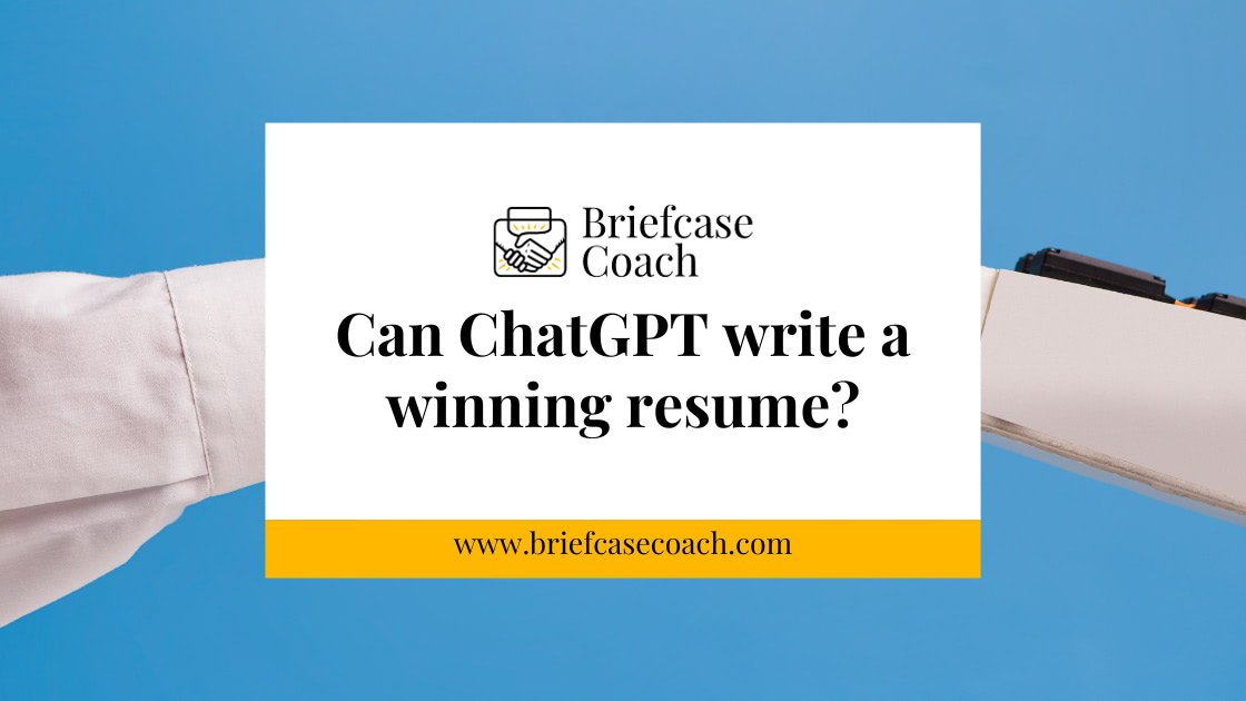 Can ChatGPT write a winning resume?