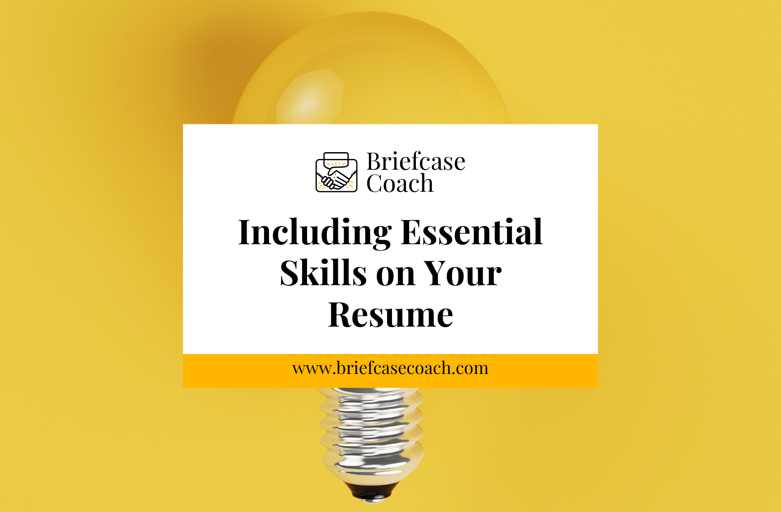 Including Essential Skills on Your Executive Resume